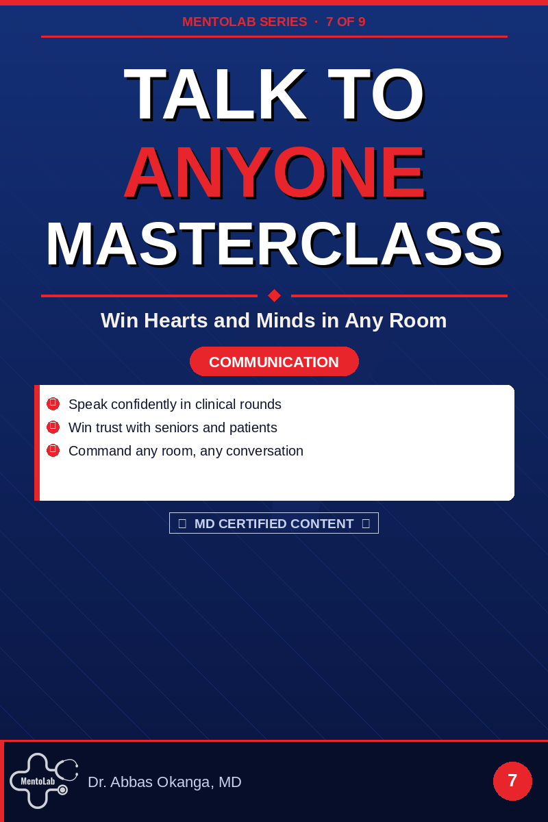 Talk to Anyone Masterclass
